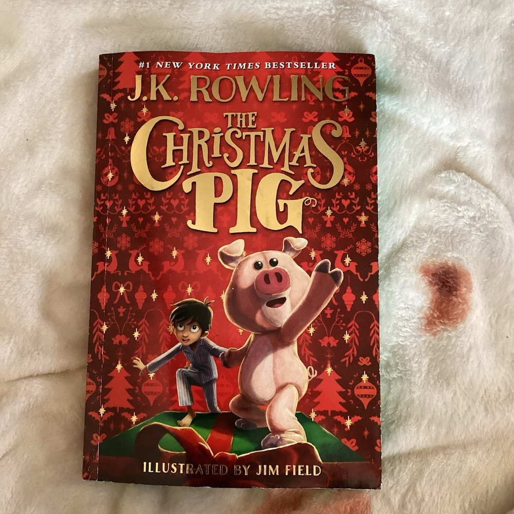 The Christmas Pig JK Rowling Paperback Book Holiday Reading